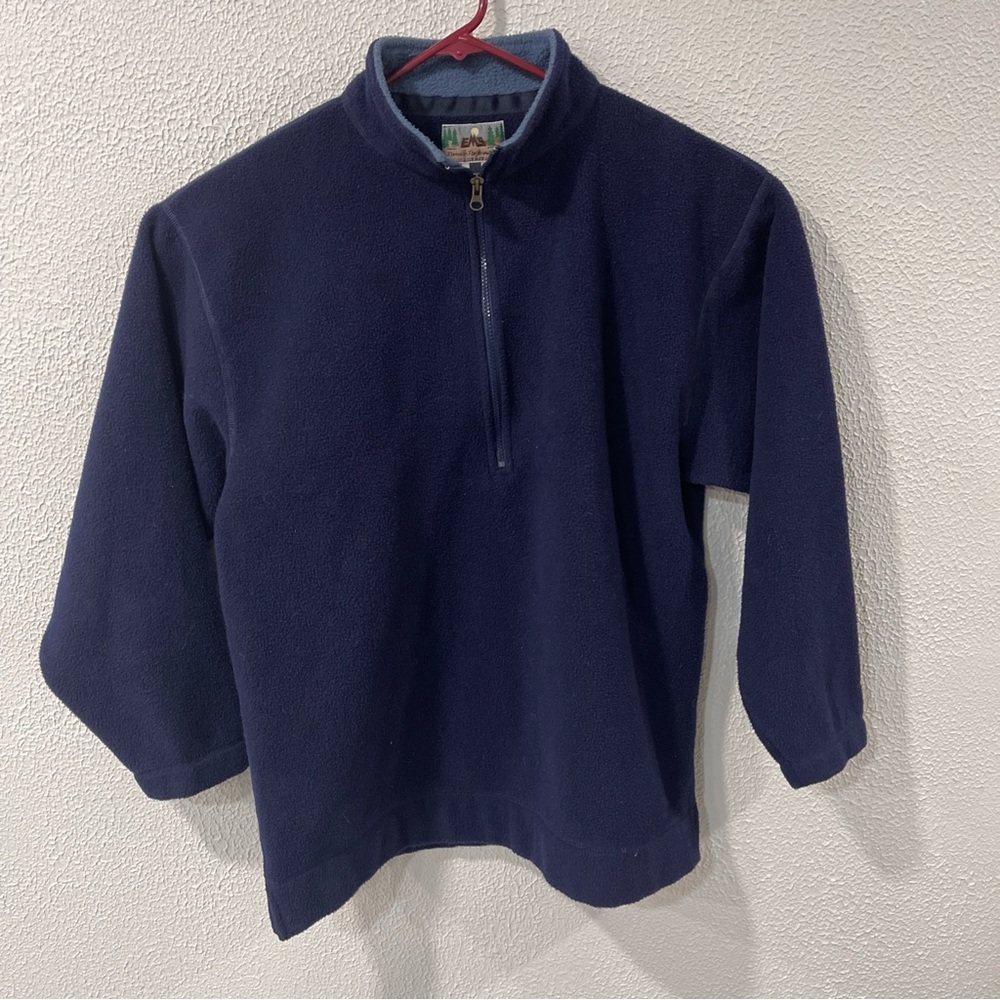 Eastern Mountain Sports Men's Quarter Zip Pullover Hiking Gear Size Medium